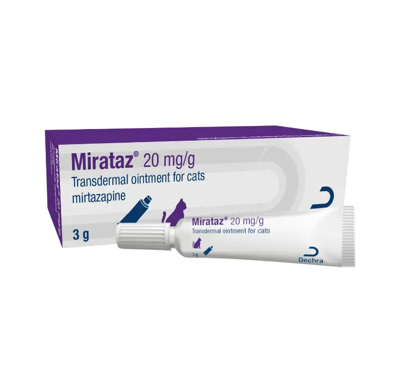 Mirataz (Mirtazapine transdermal ointment) 3g DECHRA