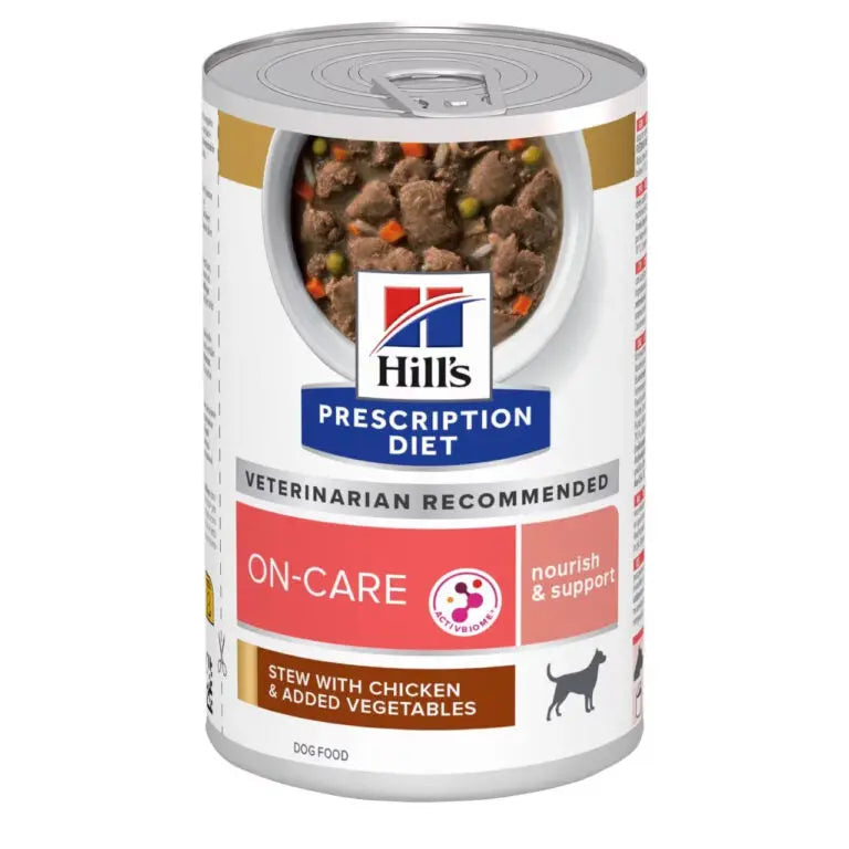 Hill’s Prescription Diet On-Care Stew for Dogs with Chicken & added Vegetables 354g Hills