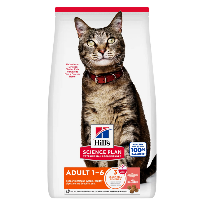 Hill’s Science Plan Adult Cat Food With Salmon