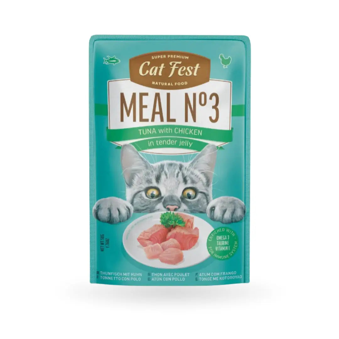 Cat Fest Meal Cat Food in Jelly 50g Cat Fest