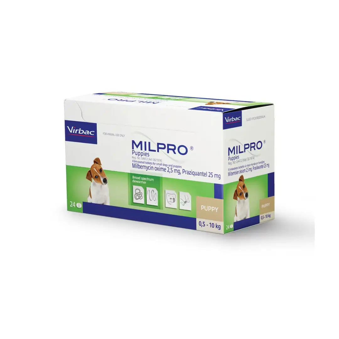 Virbac Milpro Puppy 2.5mg/25mg Virbac