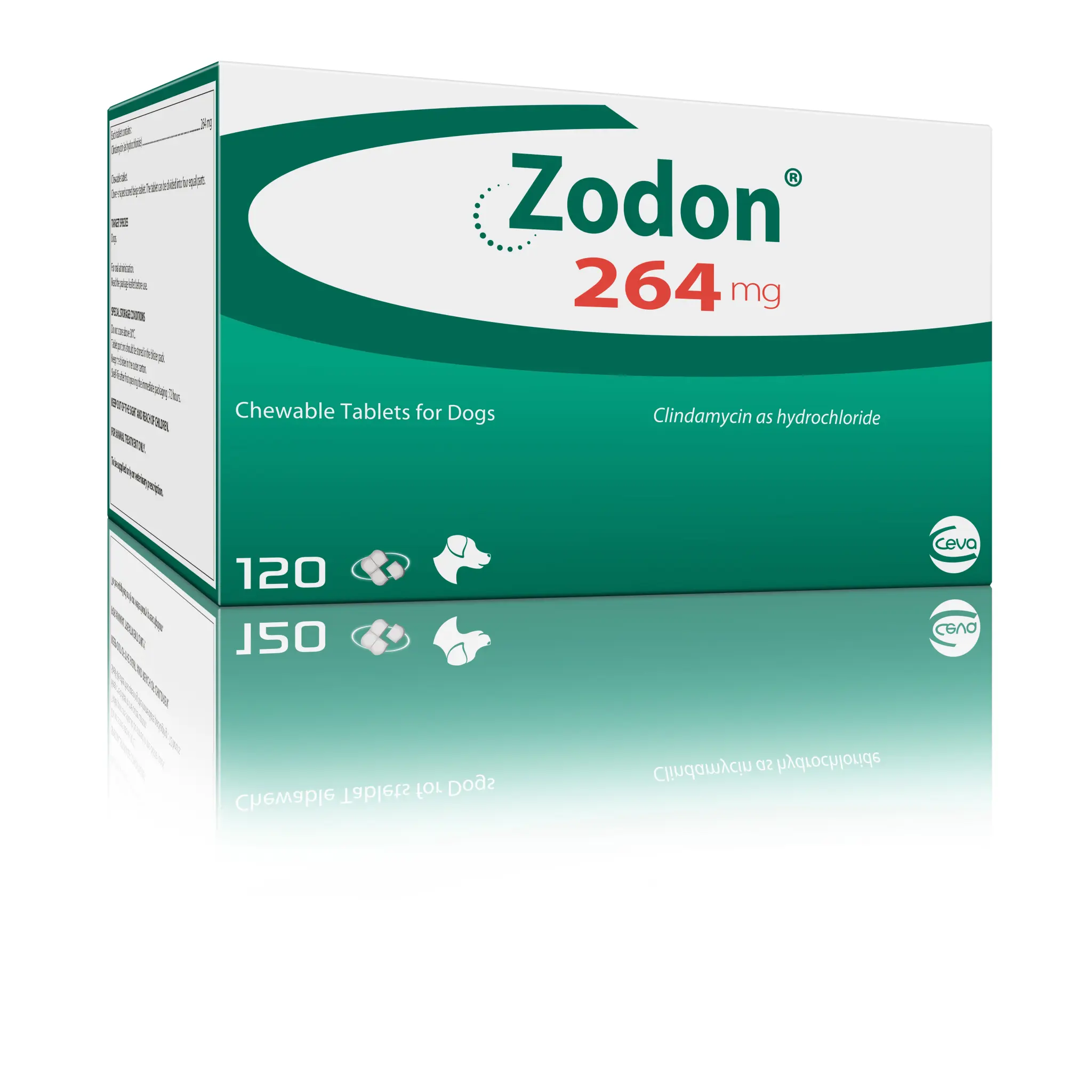 Zodon Chewable Tablets for Dogs 264 mg