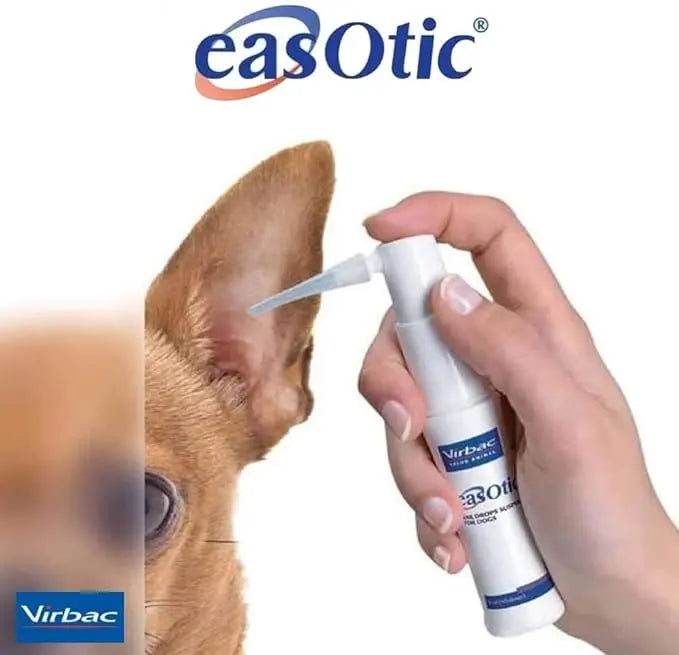 Virbac Easotic Suspension Ear Drops for Dogs 10Ml Virbac