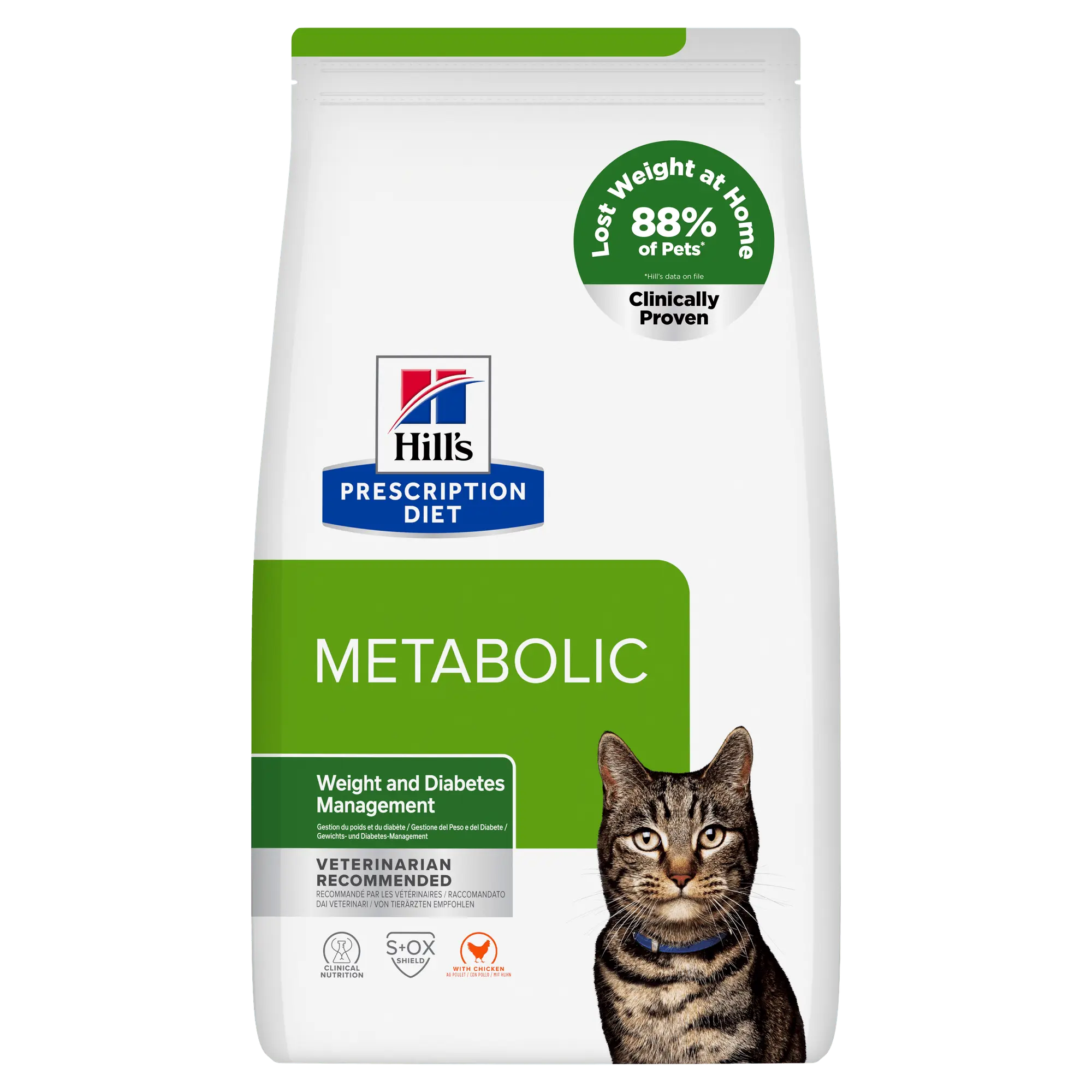Hill's Metabolic Cat Food with Chicken Hills