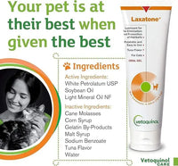 Vetoquinol Laxatone Maple Oral Hairball Gel for Cats 120g Vetoquinol