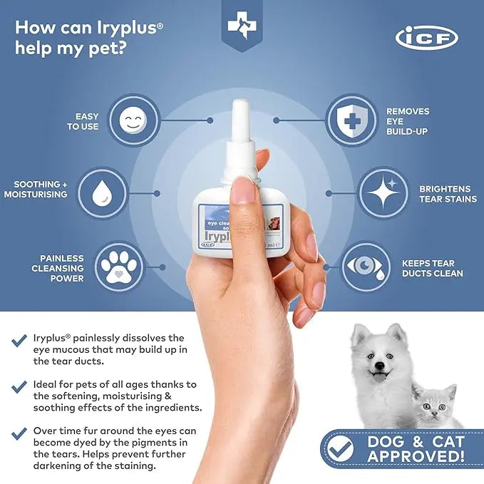 ICF Iryplus Eye Cleansing Solution 50 ml ICF