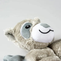 Duvo+ Plush Racoon Squeaky Dog Toy Duvo+