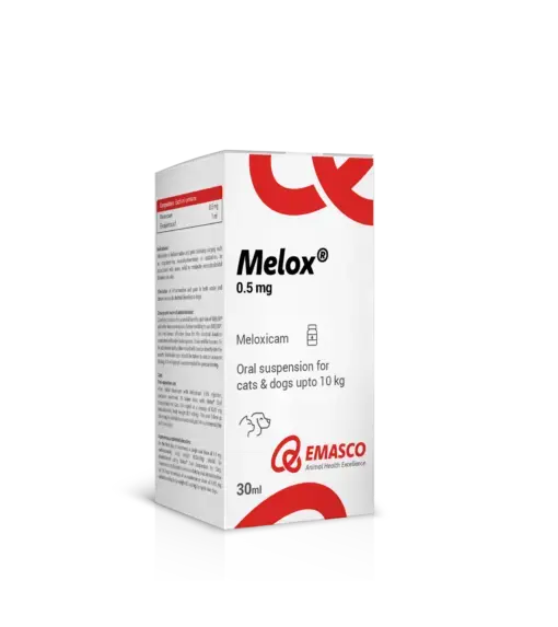 Melox Oral suspension for Cats and Dogs (30ml) (0.5mg/ml) EMASCO