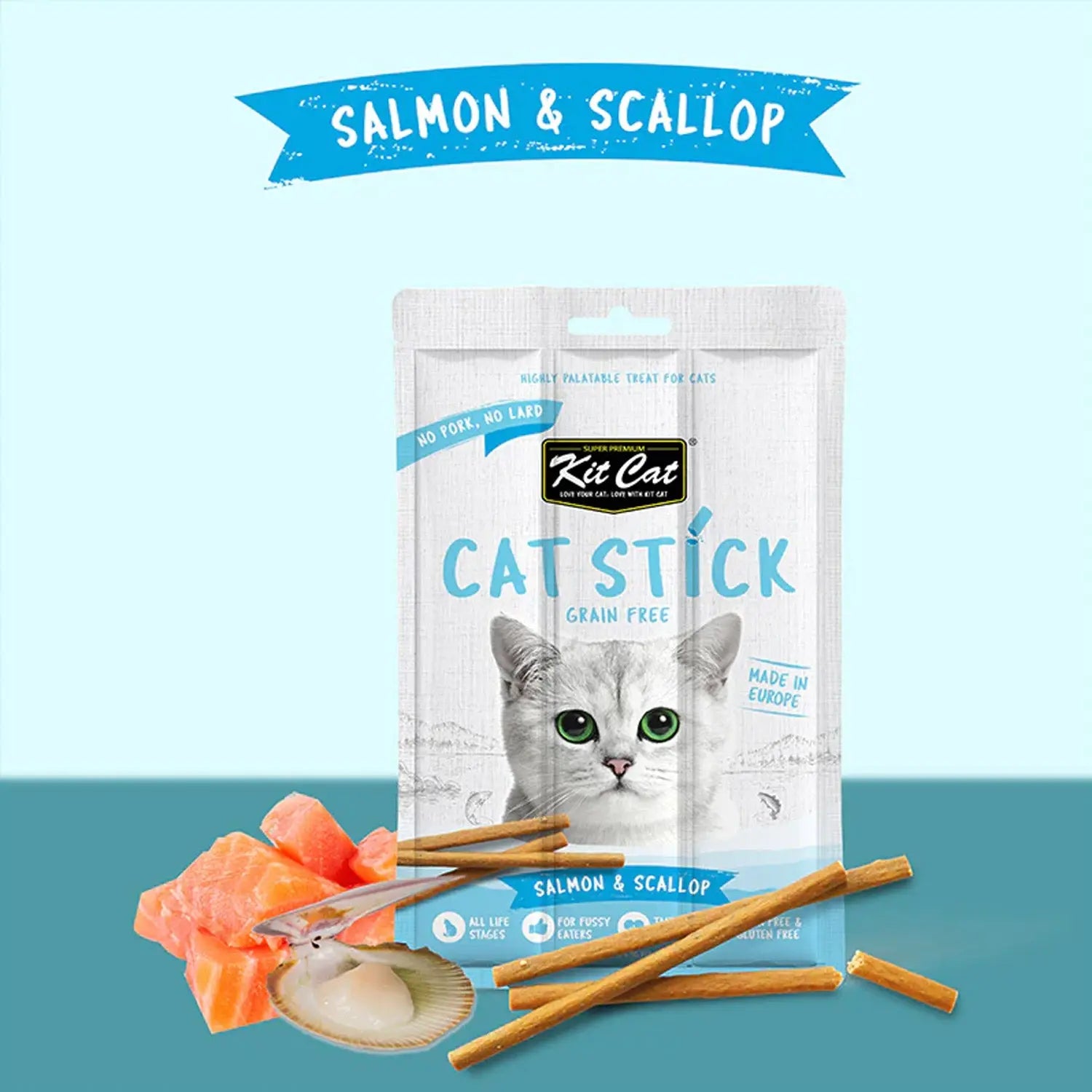 Kit Cat Sticks is a rewarding treat that is perfect for your cats helth