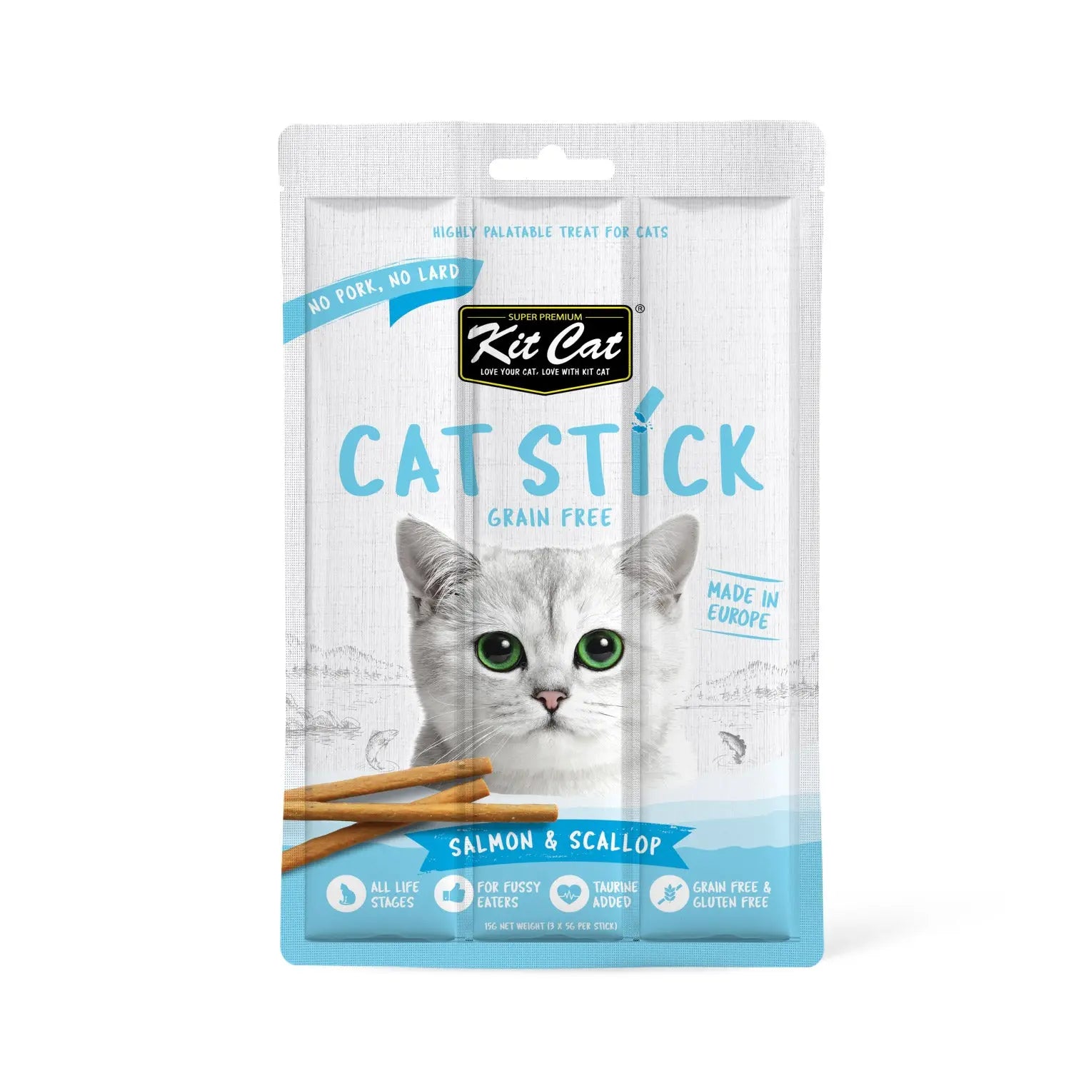 Kit Cat Sticks is a rewarding treat that is perfect for your cats