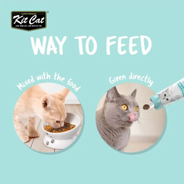 Kit Cat Daily Nutritional Supplement Gel For Cats & Kittens Urinary Care 120g Kit Cat
