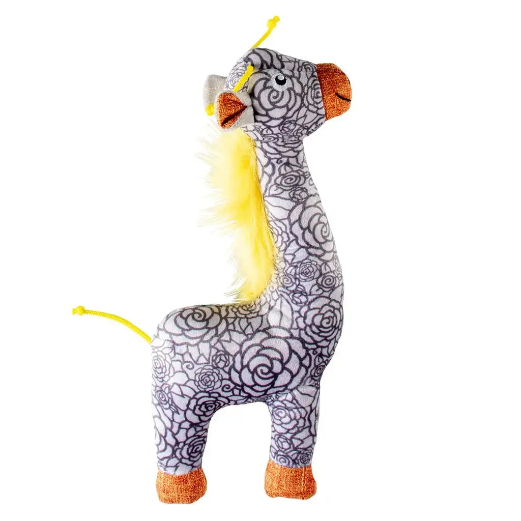Duvo+ Plush Giraffe Retro Dog Toy Duvo+