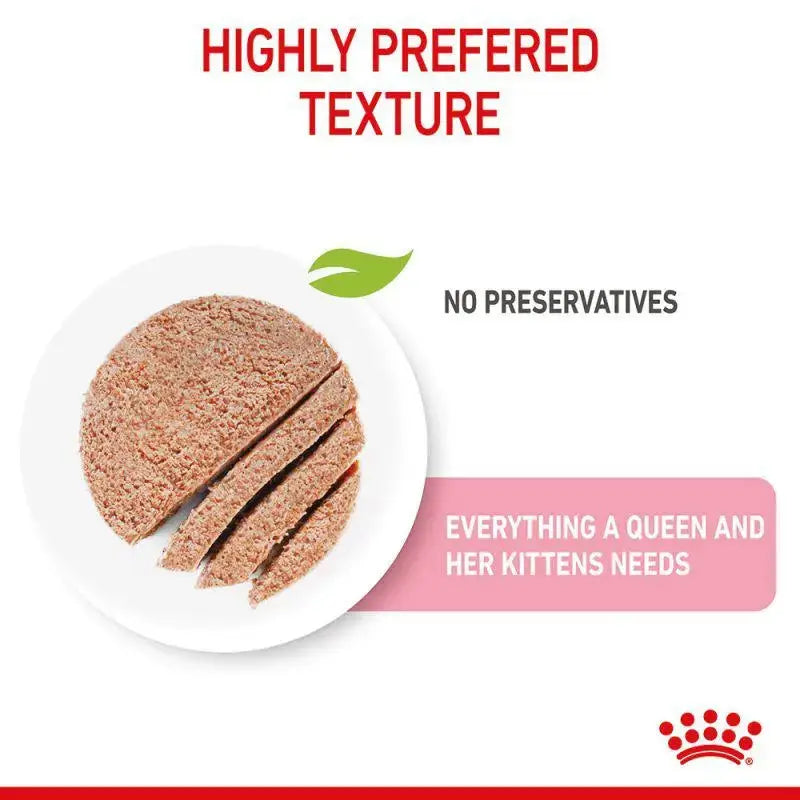 Royal Canin Feline Mother & Babycat Mousse Wet Food Can 195 Royal Canin