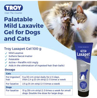Troy Laxapet Gel 100g Troy Laboratory