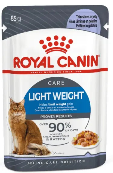 Royal Canin Feline Care Nutrition Light Weight Care Jelly Wet Food 85g Intervetclinic