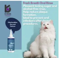 Pet Dent Fresh Breath Oral Rinse 100ml Kyron Labs