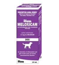 Ilium Meloxicam Suspension 1.5 for Dogs 10ml Troy Laboratory