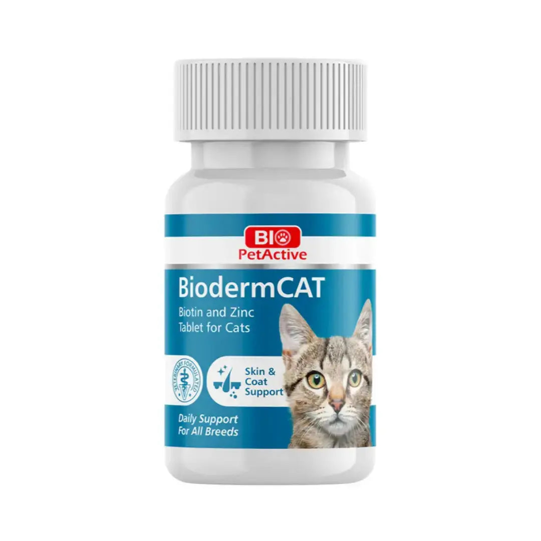 Bio Petactive Biodermcat Biotin and Zinc Tablet Bio PetActive
