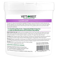 Vet’s Best Clean Ear Finger Pads 50 Pads VET'S BEST