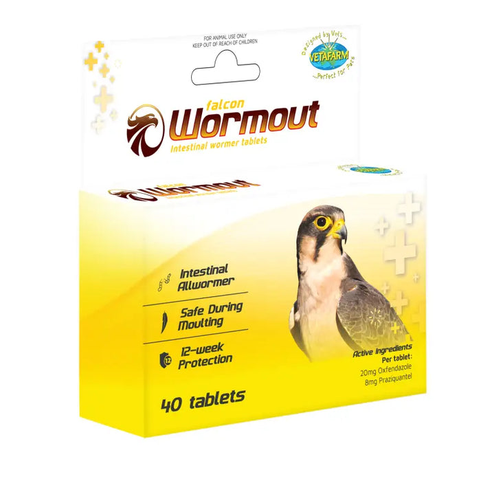 Falcon Wormout 40 Tabs Vetafarm