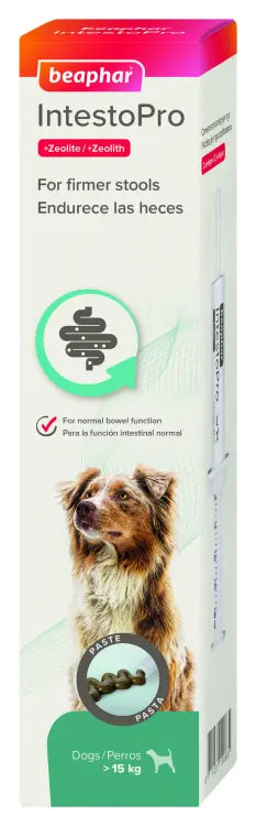 IntestoPro Anti Diarrhea Paste Syringe Large Dog 2 x 20 ml Beaphar