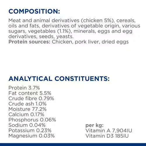 Hill’s Prescription Diet k/d Canine Stew with Chicken & added Vegetables Dog Food 354g Hills