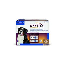 Effitix Spot On for Dogs 4 Pipettes Virbac
