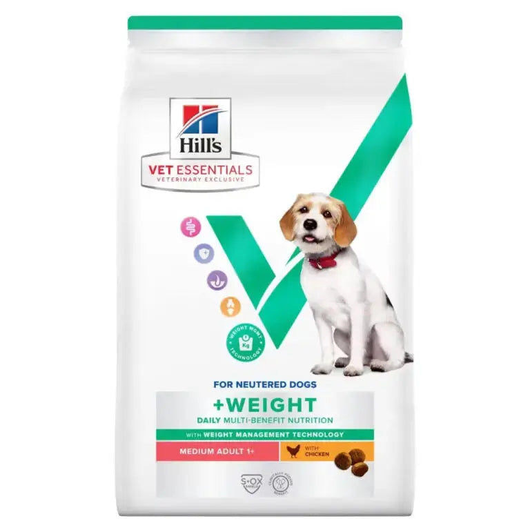 Hill's Vet Essentials Multi-Benefit + Weight Adult 1+Dry Dog Food with Chicken Hills