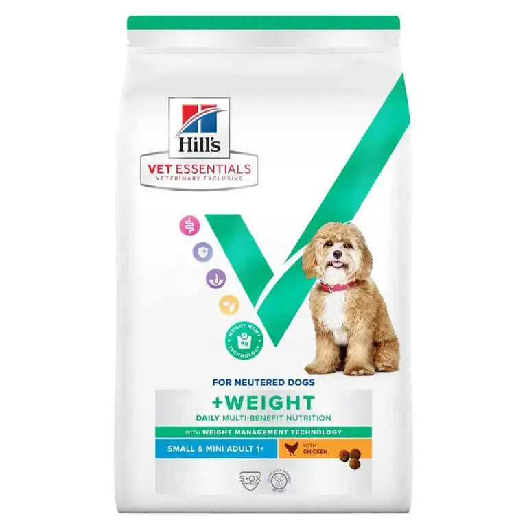Hill's Vet Essentials Multi-Benefit + Weight Adult 1+Dry Dog Food with Chicken Hills