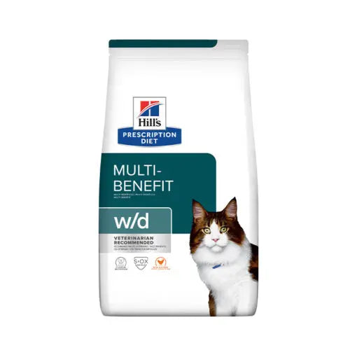 Hill’s Prescription Diet w/d Feline with Chicken Hills