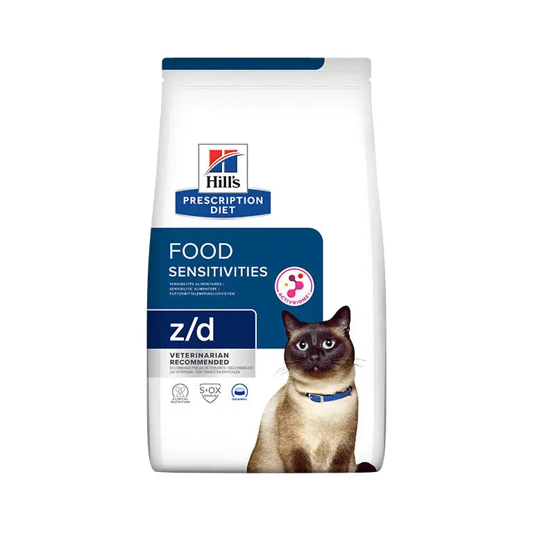 Hill's Prescription Diet - Hills z/d Cat Dry Food Sensitive Hills